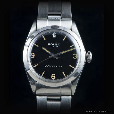 rolex commando for sale|vintage Rolex military watches.